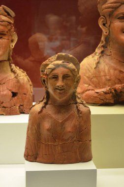 Cadiz, İspanya 03.26.2019: Cadiz İl Arkeoloji Müzesi