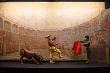 Cadiz, İspanya 03.26.2019: Norica halanın kuklası