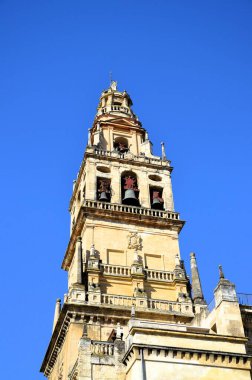 Büyük Cordoba Camii 'nin çan kulesi.