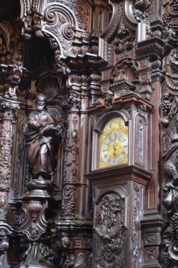 Cordoba, Spain 03.27.2019: Choir of the cathedral of cordoba