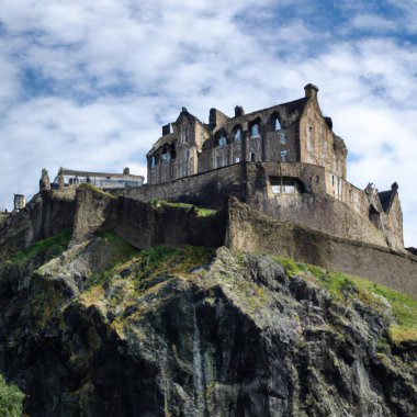 Castle Rock, Edinburgh, İskoçya