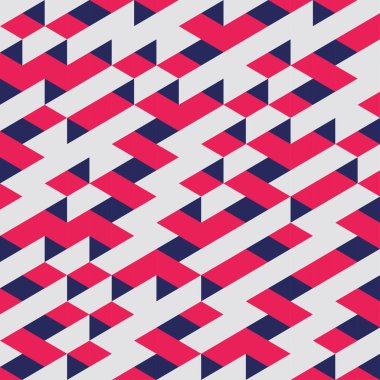 Kırmızı Geometrik Kusursuz Desen Soyut arkaplan