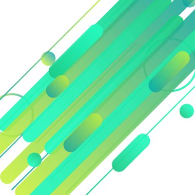 Yuvarlak Çizgiler Sınır Arkaplanı. İş broşürü ve poster arkaplanı için yaratıcı çizgiler