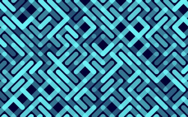 Çizgiler Vektör desensiz Banner. Geometrik çizgili süs. Tek renkli doğrusal arkaplan