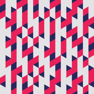 Kırmızı Geometrik Kusursuz Desen Soyut arkaplan