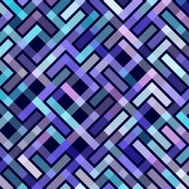 Çizgi Vektörü kusursuz desen. Geometrik çizgili süs. Tek renkli doğrusal arkaplan