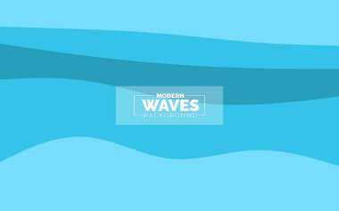 su dalgası vektörü soyut arkaplan düz tasarım biçimi