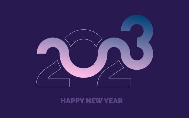2039 Tasarım Mutlu Yıllar. Broşür tasarımı için yeni yıl 2023 logo tasarımı. Kart. Pankart. Noel dekoru 2023
