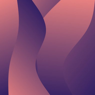 Kırmızı Dalgalar 'ın soyut arkaplanı. Dinamik şekiller bileşimi