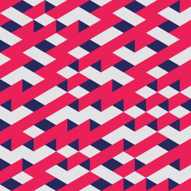 Kırmızı Geometrik Kusursuz Desen Soyut arkaplan