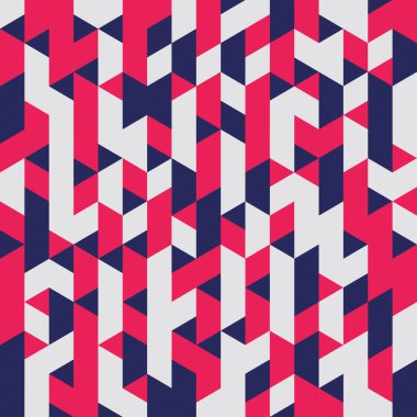 Kırmızı Geometrik Kusursuz Desen Soyut arkaplan