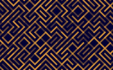 Çizgiler Vektör desensiz Banner. Geometrik çizgili süs. Tek renkli doğrusal arkaplan