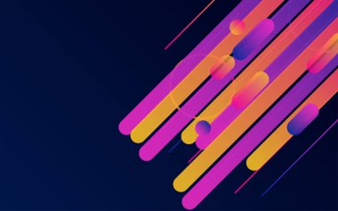 Yuvarlak Çizgiler Sınır Arkaplanı. İş broşürü ve poster arkaplanı için yaratıcı çizgiler