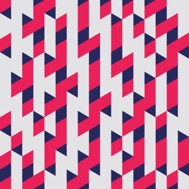 Kırmızı Geometrik Kusursuz Desen Soyut arkaplan