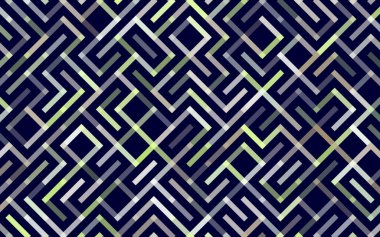 Çizgiler Vektör desensiz Banner. Geometrik çizgili süs. Tek renkli doğrusal arkaplan