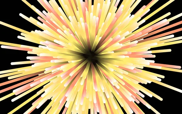 Анотація Круглого Геометричного Фону Зоряна Брама Динамічного Центрального Руху Лінії — стоковий вектор