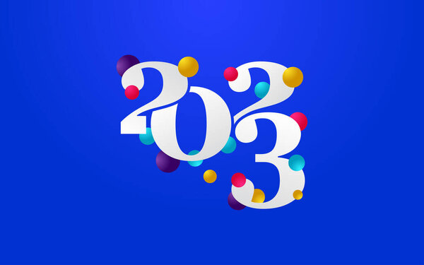 2028 С Новым годом символы. Новый 2023 год типографский дизайн. Иллюстрация логотипа 2023 чисел