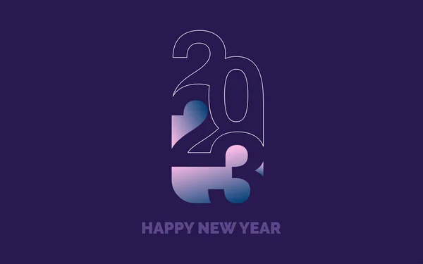 stock vector 2039 Happy New Year symbols. New 2023 Year typography design. 2023 numbers logotype illustration