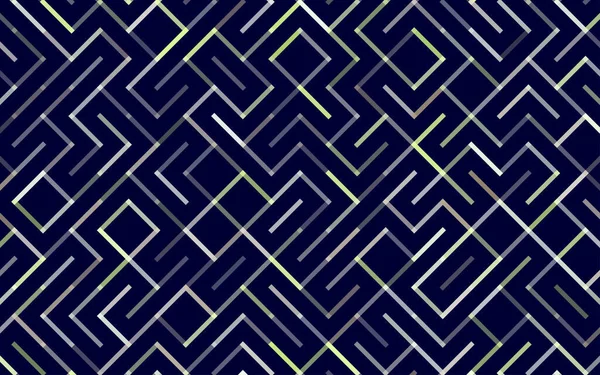 Линии Вектора Бесшовный Рисунок Баннер Геометрический Полосатый Орнамент Монохромный Линейный — стоковый вектор