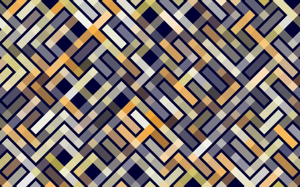 Lijnen Vector Naadloos Patroon Banner Geometrische Gestreepte Ornament Monochroom Lineaire — Stockvector