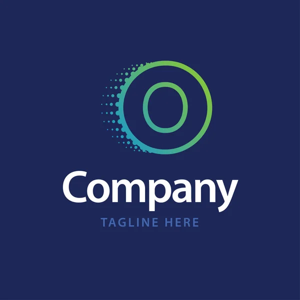 Logotipo Tecnológico Design Identidade Marca Comercial —  Vetores de Stock