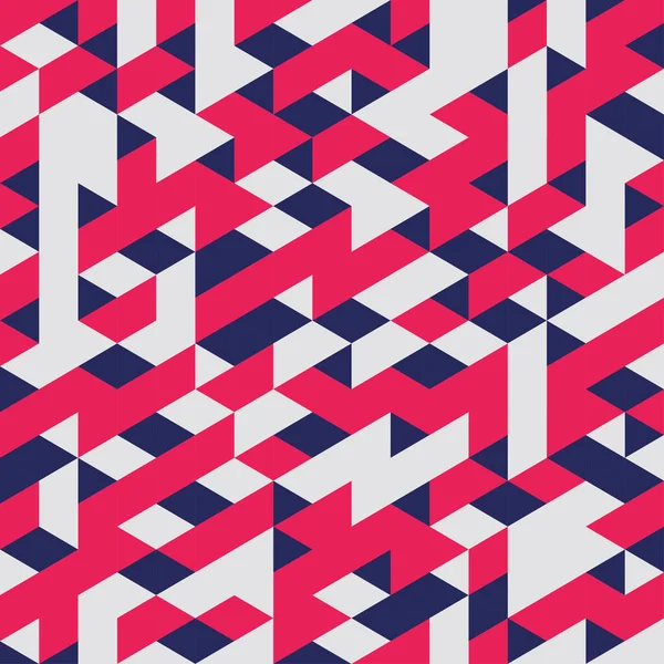 赤幾何学的シームレスパターンアブストラクト背景 — ストックベクタ