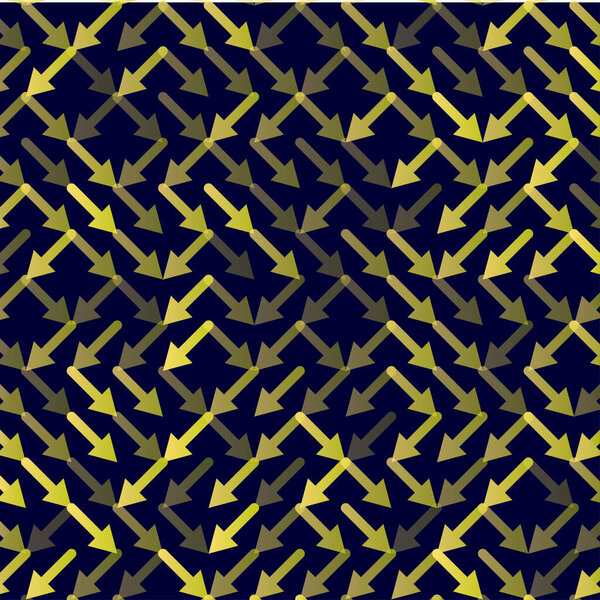 Векторная стрелка безseamless узор. Геометрический полосатый орнамент. Монохромный линейный фон