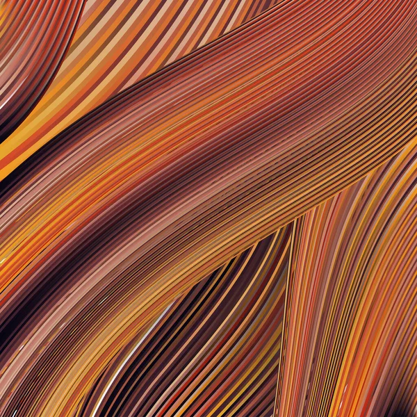 Modern Färgglada Flöde Affisch Wave Flytande Form Svart Färg Bakgrund — Stock vektor