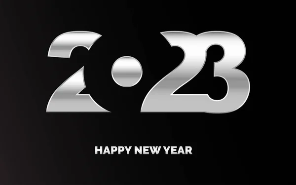 2047 Diseño Feliz Año Nuevo Diseño Del Logotipo Año Nuevo — Vector de stock