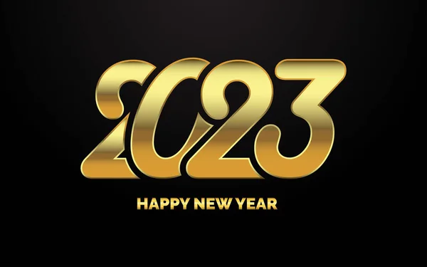 2059年あけましておめでとうございます 2023年新年のタイポグラフィデザイン 2023番のロゴタイプイラスト — ストックベクタ