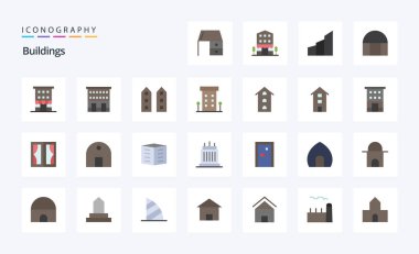 25 Binanın Düz Renk Paketi