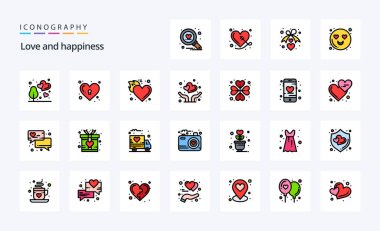 25 Aşk Satırı Dolu Biçim simgesi