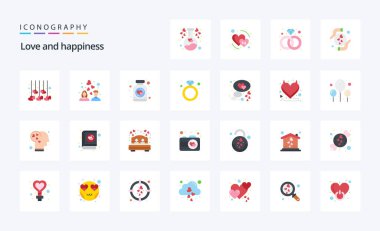 25 Love Düz Renk Paketi