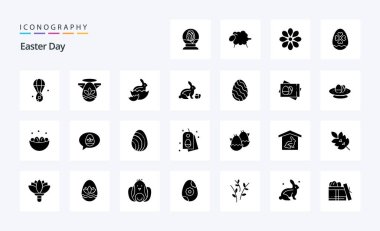 25 Paskalya Katı Sembol Paketi