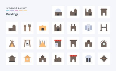 25 Binanın Düz Renk Paketi