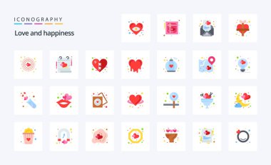 25 Love Düz Renk Paketi