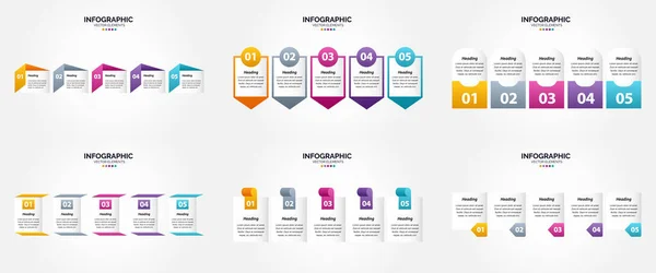 Enhance Your Presentation Our Vector Infographics Pack — Stock Vector