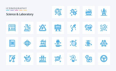 25 Science Blue simgesi