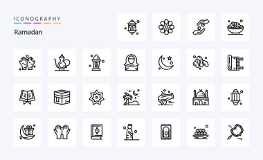 25 Ramazan Çizgisi simgesi