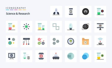 25 Science Flat renk paketi