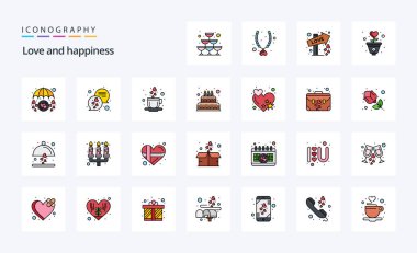 25 Aşk Satırı Dolu Biçim simgesi