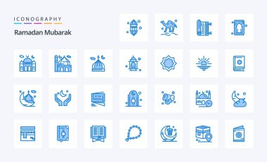 25 Ramazan Mavi simgesi