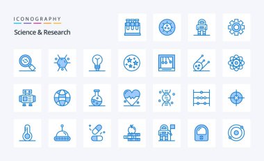 25 Science Blue simgesi