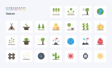 25 Doğa Düz Renk Paketi