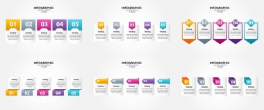 Bir broşürde reklamcılık için ayarlanmış bu vektör illüstrasyon bilgisini kullanın. Broşür. ya da dergi.