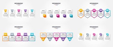 Reklam için güzel bilgi grafikleri oluşturmak için bu vektör illüstrasyonlarını kullanın. Broşürler. El ilanları. ve dergiler.