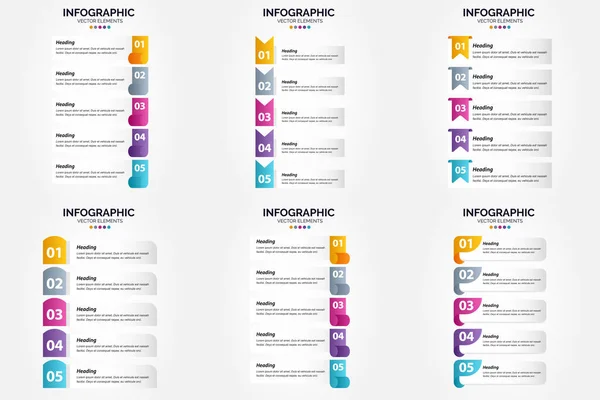 Deze Vector Illustratie Infographics Zijn Perfect Voor Reclame Een Brochure — Stockvector