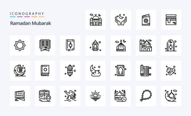 25 Ramazan Çizgisi simgesi