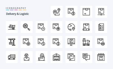 25 Sevkiyat ve Lojistik Satır simgesi