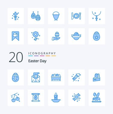 20 Paskalya Mavi Renk ikonu Cadılar Bayramı bayramı kuşları paskalya yemeği gibi